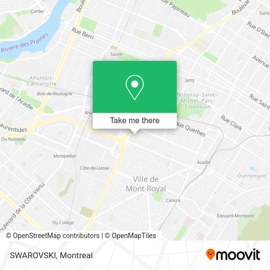 SWAROVSKI map