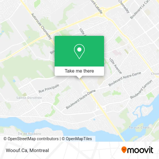 Woouf.Ca map