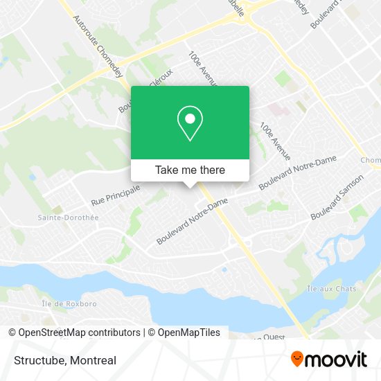 Structube map