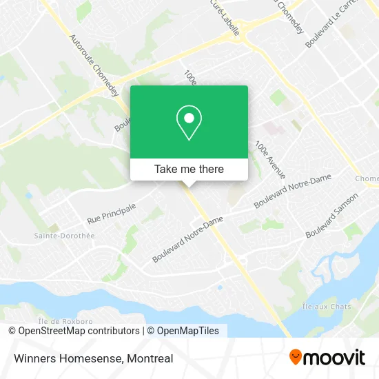 Winners Homesense map