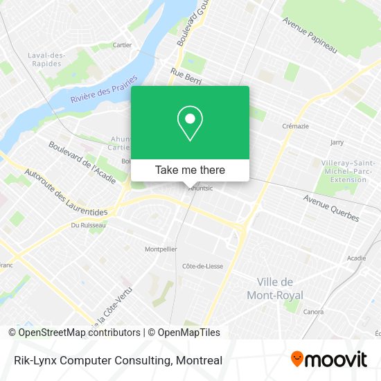 Rik-Lynx Computer Consulting map