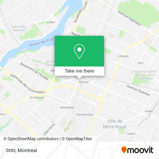 Stihl map