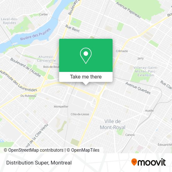 Distribution Super map