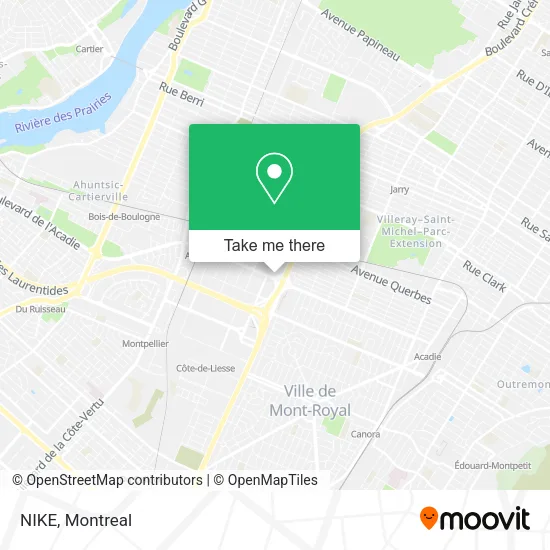 NIKE map
