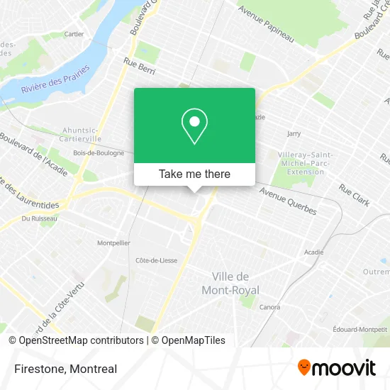 Firestone map