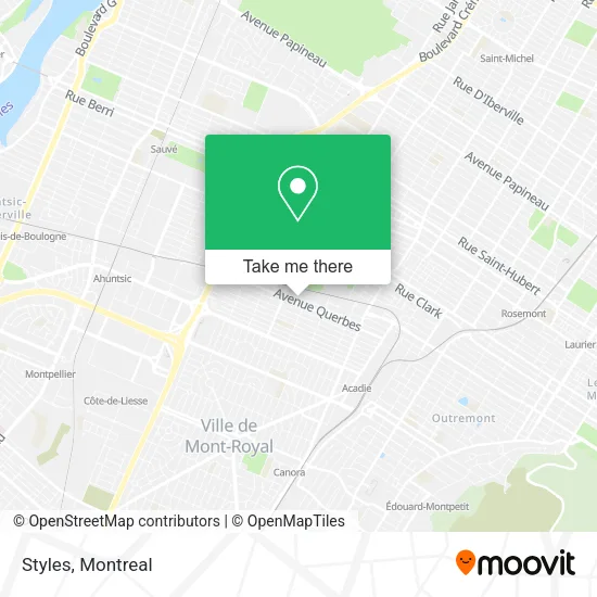 Styles map