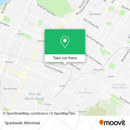 Sparkweb map