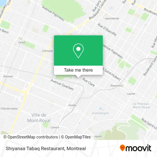 Shiyanaa Tabaq Restaurant map