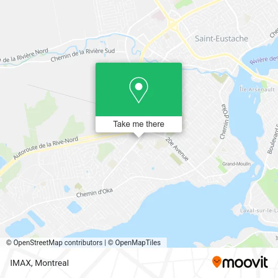 IMAX map