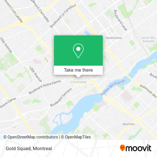 Gold Squad map