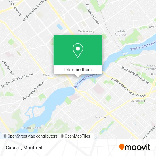 Capreit map