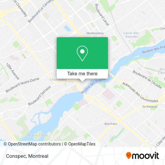 Conspec map