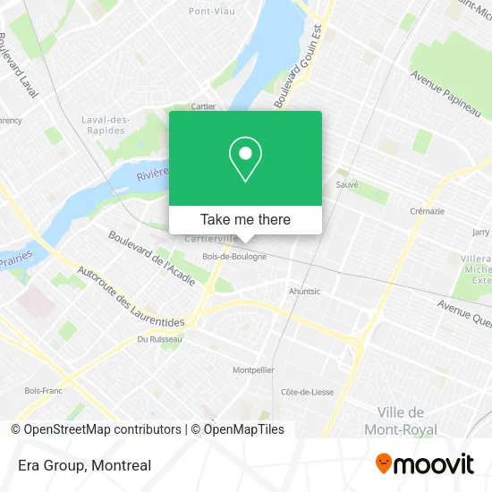 Era Group map