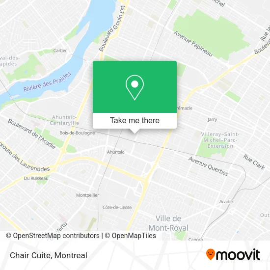 Chair Cuite map