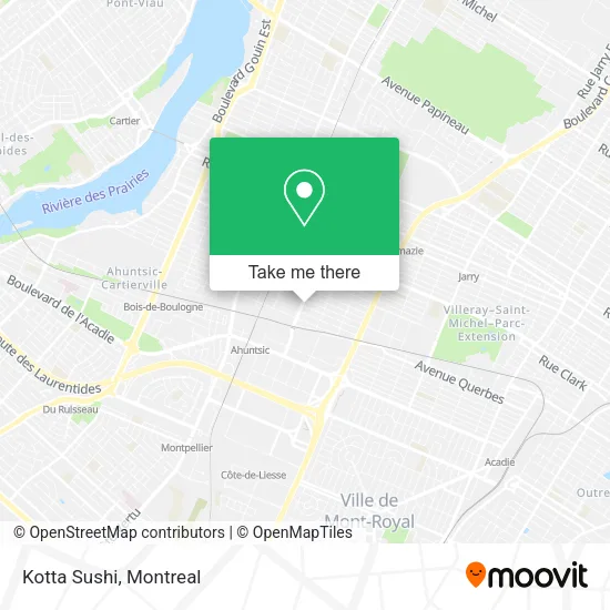 Kotta Sushi map