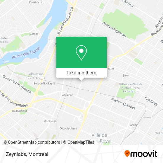 Zeynlabs map
