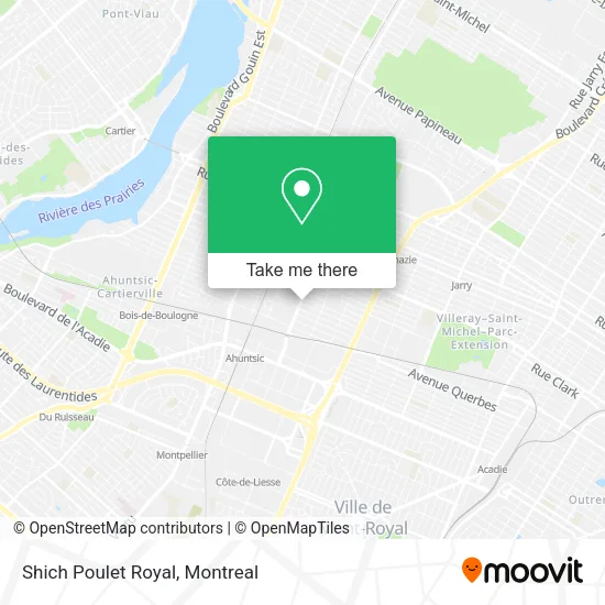 Shich Poulet Royal map