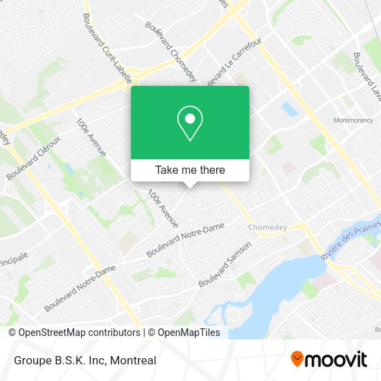 Groupe B.S.K. Inc map