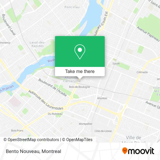 Bento Nouveau map