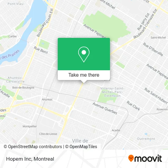 Hopem Inc map