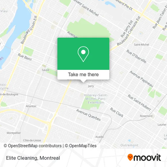 Elite Cleaning map