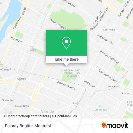Palardy Brigitte map
