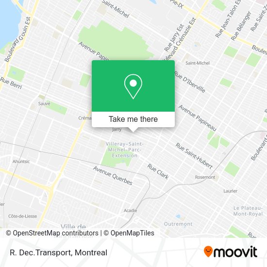 R. Dec.Transport map
