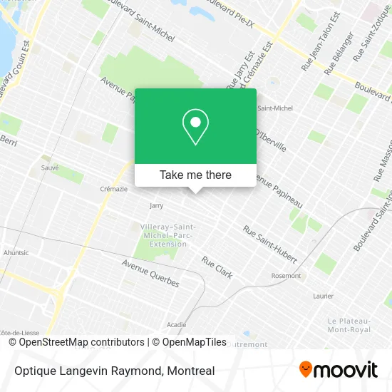Optique Langevin Raymond map