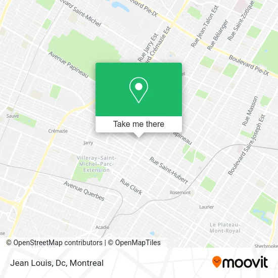 Jean Louis, Dc map