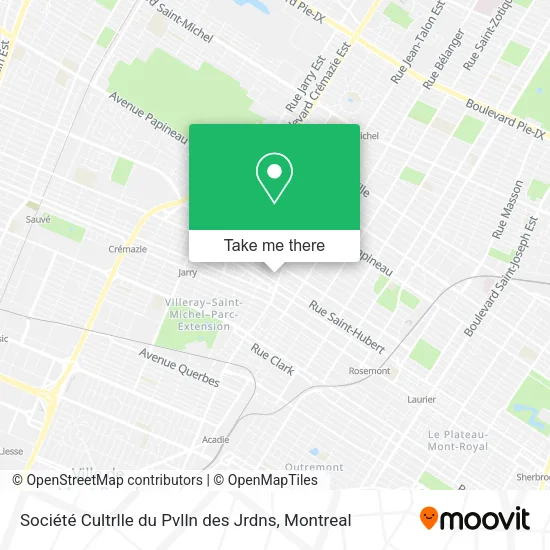 Société Cultrlle du Pvlln des Jrdns map