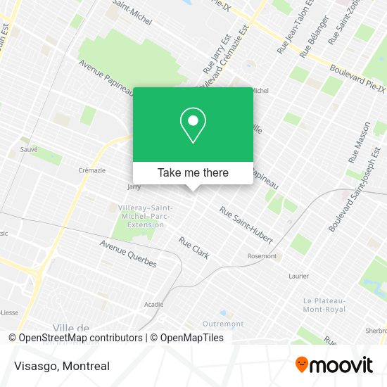 Visasgo map