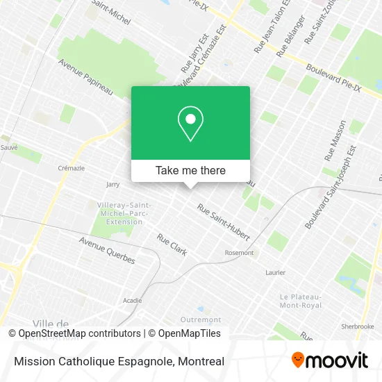 Mission Catholique Espagnole map