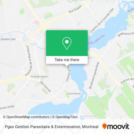 Pgex Gestion Parasitaire & Extermination map