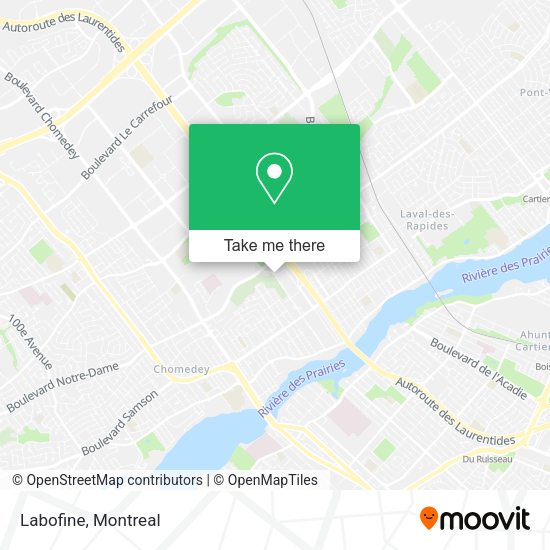 Labofine map