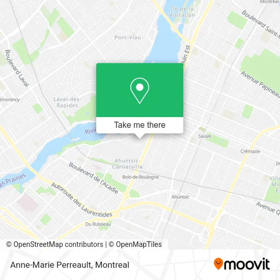 Anne-Marie Perreault map