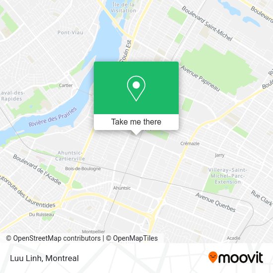 Luu Linh map
