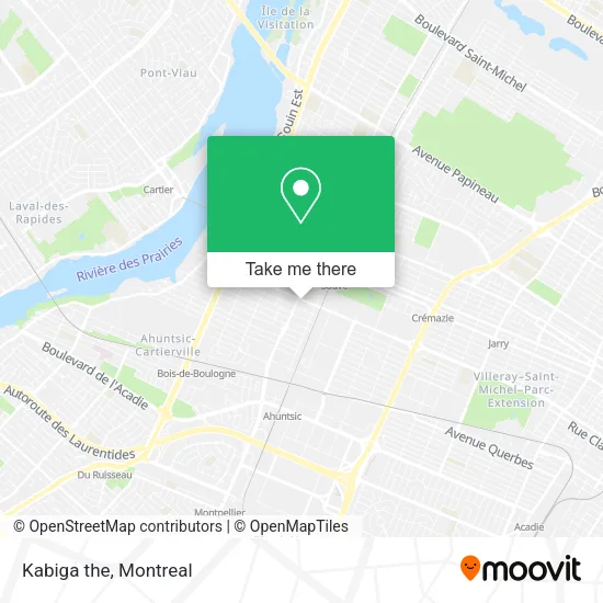 Kabiga the map