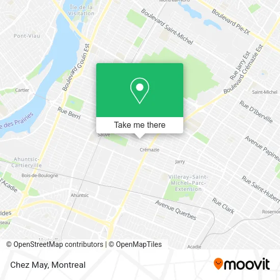 Chez May map