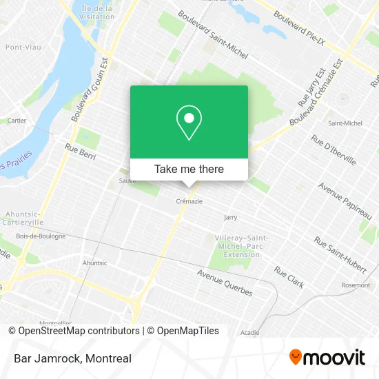 Bar Jamrock map