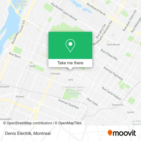 Denis Electrik map