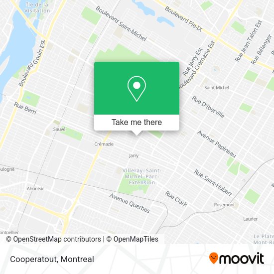 Cooperatout map