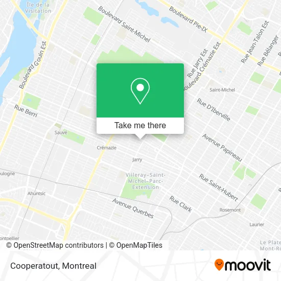 Cooperatout map