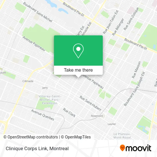 Clinique Corps Link map