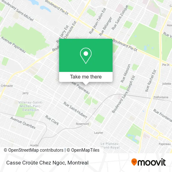 Casse Croûte Chez Ngoc map