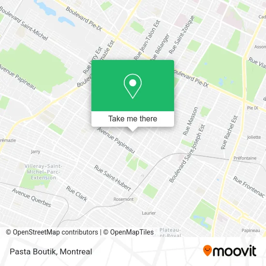 Pasta Boutik map