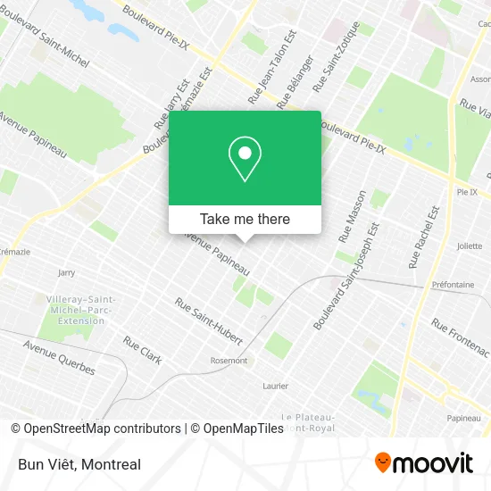 Bun Viêt map