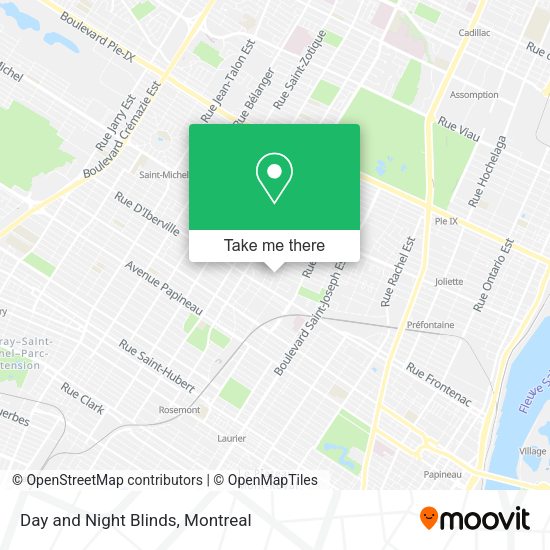 Day and Night Blinds map