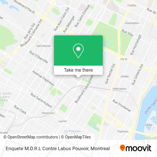 Enquete M.D.R.L Contre Labus Pouvoir map