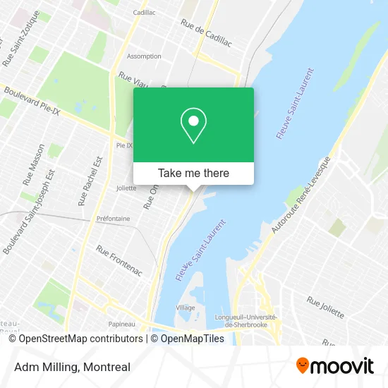 Adm Milling map