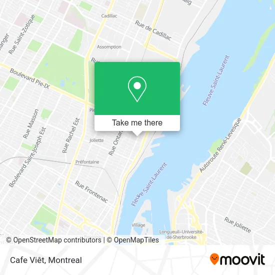 Cafe Viêt map